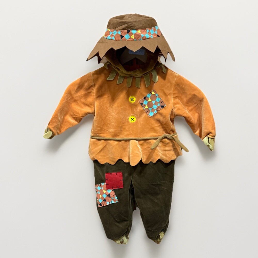 MINIWEAR~BABY/TODDLER SCARECROW HALLOWEEN COSTUME~ 12 Months